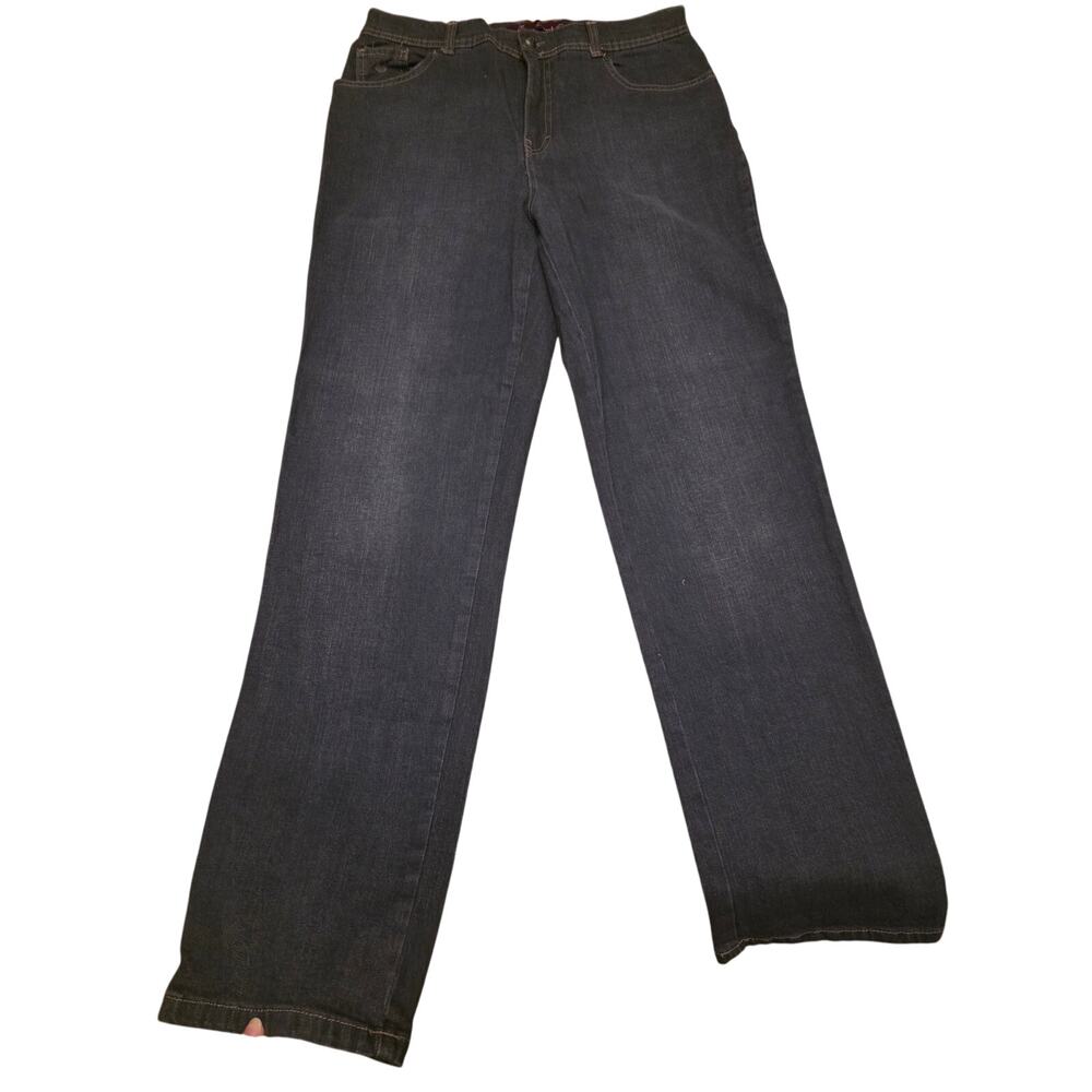 Gloria Vanderbilt Amanda Jeans Women’s Size 10 Average Black Wash